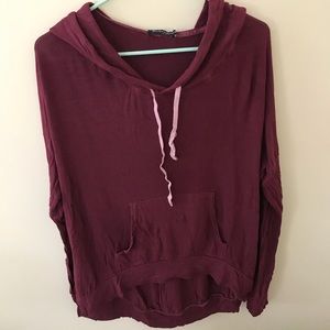 Maroon Brandy Melville Sweatshirt